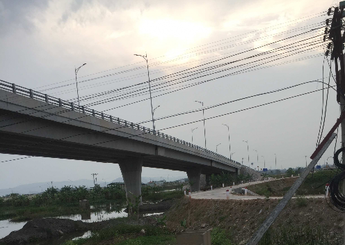 Ảnh 5 Dự án cầu vượt đường sắt xã Quang Trung hoàn thành Ảnh 6 Dự án cầu 7