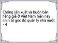 Tác Hại Của Việc Sản Xuất Và Buôn Bán Hàng Giả Đối Với Nền Kinh Tế Ở Việt Nam