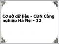Cơ sở dữ liệu - CĐN Công nghiệp Hà Nội - 12