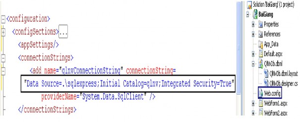 Các thành phần của lớp DataContext Các truy vấn 7