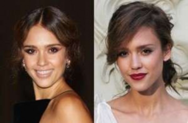 Hình 31 Khuôn mặt tròn Trang điểm tạo gò má cao chấm đều thái dương bằng 1