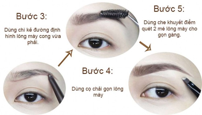 Thì đánh son bóng ở giữa môi dưới Các bước trang điểm tham khảo Hình 33 4