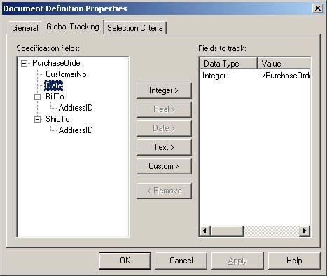Bảng cực tả trình bày một sự trình bày dạng cây của những trường được 2