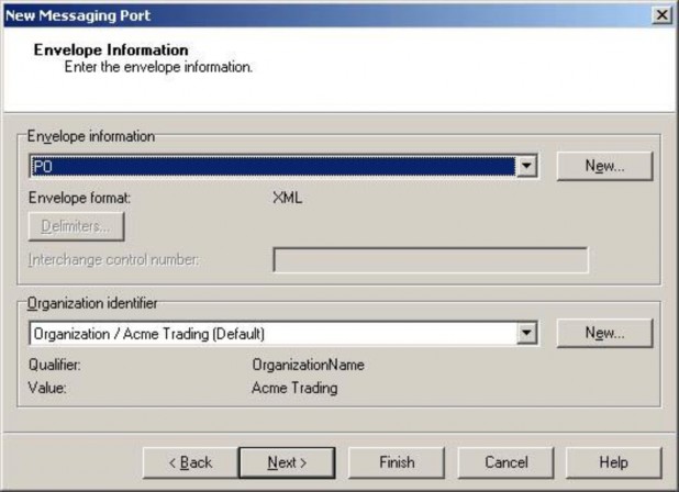 Ở đây chúng ta lựa chọn phong bì liên quan đến cổng truyền tin này Cái hộp 5