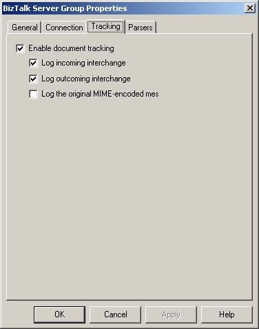 Bốn tùy chọn chọn theo dõi có thể được cấu hình toàn cục cho một nhóm 7