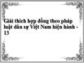 Giải thích hợp đồng theo pháp luật dân sự Việt Nam hiện hành - 13