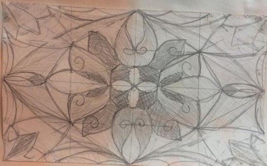 Bước 1 Phác thảo đen trắng Bước 2 Phác thảo màu Bước 3 Bài vẽ hoàn thiện 1