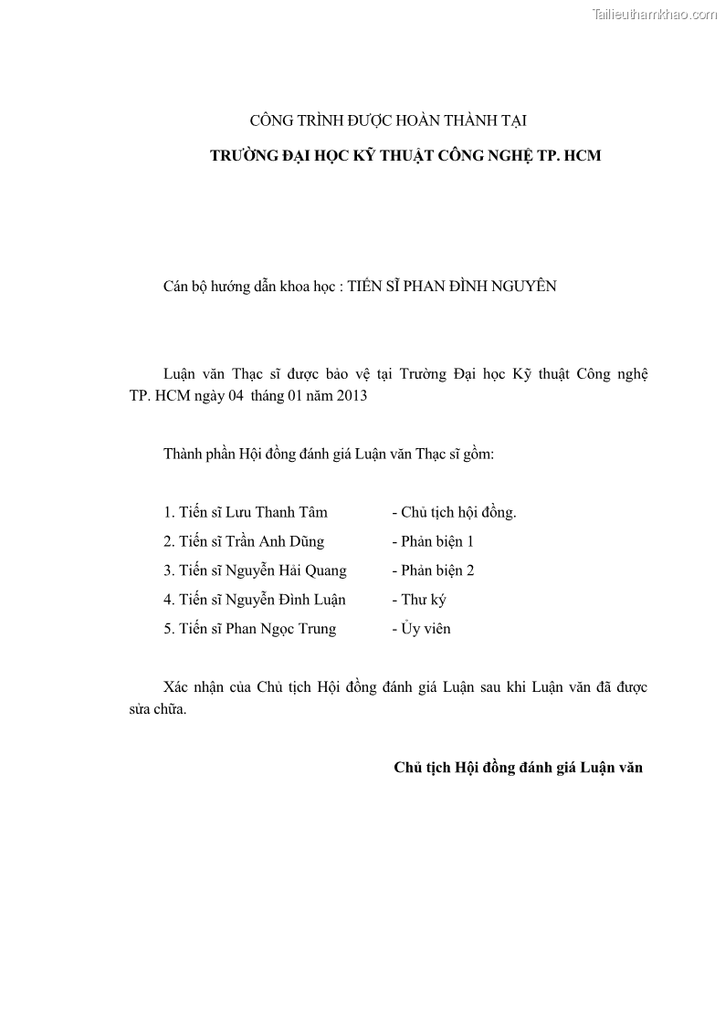 Luận văn thạc sĩ Nâng cao chất lượng đào tạo nguồn nhân lực ngành du lịch tại tỉnh Bà Rịa – Vũng Tàu - 1 Trang 3