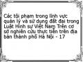 Các tội phạm trong lĩnh vực quản lý và sử dụng đất đai trong Luật Hình sự Việt Nam Trên cơ sở nghiên cứu thực tiễn trên địa bàn thành phố Hà Nội - 17