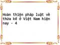 Pháp Luật Về Thừa Kế Một Số Nước Trên Thế Giới Và Kinh Nghiệm Có Thể Vận Dụng