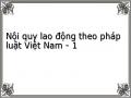 Nội quy lao động theo pháp luật Việt Nam - 1