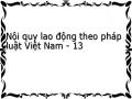 Nội quy lao động theo pháp luật Việt Nam - 13