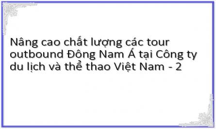 Nâng cao chất lượng các tour outbound Đông Nam Á tại Công ty du lịch và thể thao Việt Nam - 2