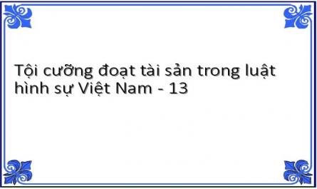 Tội cưỡng đoạt tài sản trong luật hình sự Việt Nam - 13