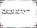 Thế giới nghệ thuật trong tiểu thuyết của Vi Hồng - 15