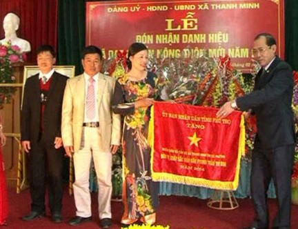 Ảnh 17 Xã Thanh Minh Thị xã Phú Thọ đón nhận danh hiệu xã đạt chuẩn nông 5