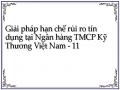 Giải pháp hạn chế rủi ro tín dụng tại Ngân hàng TMCP Kỹ Thương Việt Nam - 11