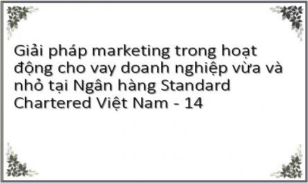 Giải pháp marketing trong hoạt động cho vay doanh nghiệp vừa và nhỏ tại Ngân hàng Standard Chartered Việt Nam - 14