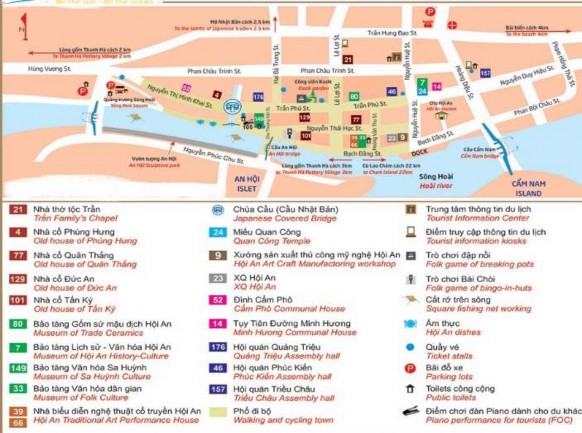 Hình 3 1 Sơ đồ không gian Phố cổ Hội An Nguồn https danatravel vn thong tin du lich 1