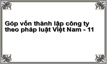 Nguyên Nhân Của Những Khiếm Khuyết Trong Quy Định Của Pháp Luật Việt Nam Về Góp Vốn Thành