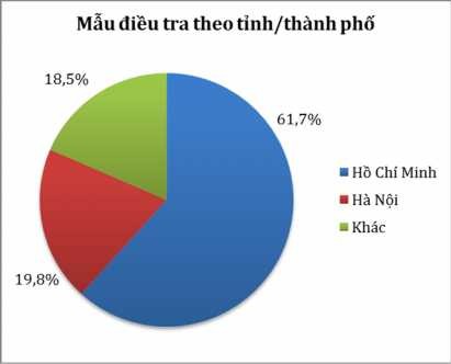 Biểu đồ 4 Mẫu điều tra theo tỉnh thành phố 2 2 2 Đặc điểm của khách du 1