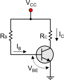 Hình 4 24 Mạch phân cực cố định dòng nền Giáo trình Kỹ thuật điện t 6