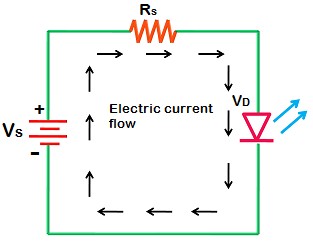 Hình 7 4 Mạch bảo vệ Led Điện trở đặt giữa LED và nguồn điện áp được 1