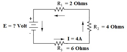 Hình 2 8 Sơ đồ mạch nối tiếp 3 điện trở Hướng dẫn Tutorial Trong một chuỗi 7