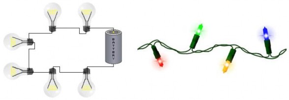 Hình 2 11 Mạch đèn Holiday lights Ba quy tắc của các mạch nối tiếp three rules of 7