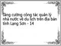 Tăng cường công tác quản lý nhà nước về du lịch trên địa bàn tỉnh Lạng Sơn - 14