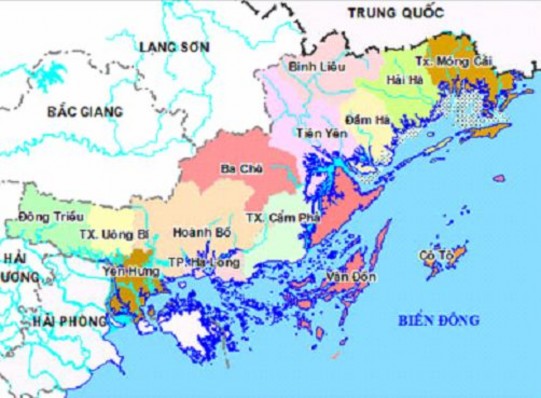 Hình 2 1 Bản đồ tỉnh Quảng Ninh 2 1 3 Thời gian nghiên cứu Nghiên cứu được 1