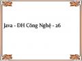 Java - ĐH Công Nghệ - 26