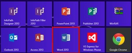 Hình 2 Khởi động màn hình Word từ Start Windows R Nhập Winword OK Màn hình Word khi 13