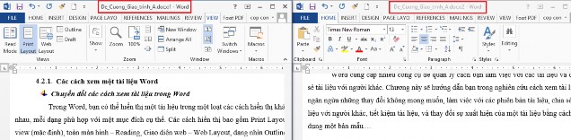 Hình 27 So sánh các tập tin Kết quả sau khi ta chọn lệnh Hình 28 Kết quả văn 16