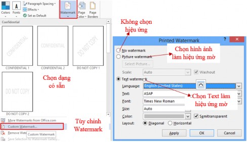 Hình 112 Tạo watermark Picture watermark  Select Picture… Chọn hình ảnh từ tài 12