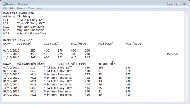 Hình 2 3 42 Trên tab Data  group Get External Data  From Text Hình 2 3 43 Chọn tập tin 1
