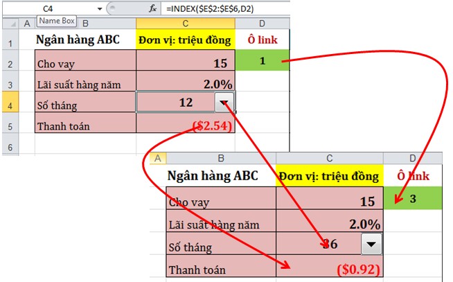 Hình 2 4 40 BÀI TẬP EXCEL NÂNG CAO BÀI TẬP EXCEL 1 Nội dung chính hàm dò tìm VLOOKUP 18
