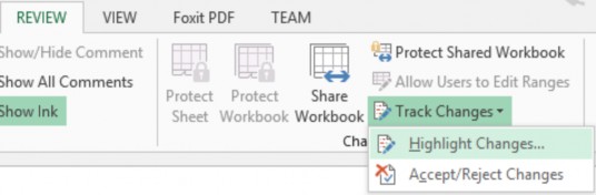 Bước 2 Trong hộp thoại Highlight Changes lựa chọn những điều kiện When Who Where 14