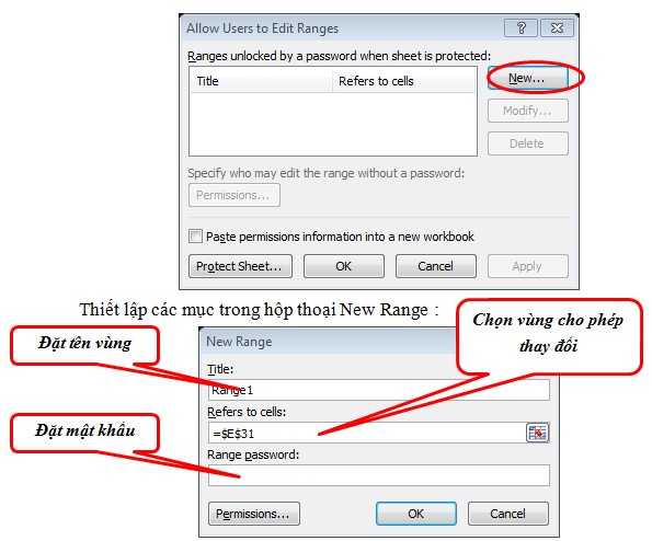 Thiết lập mật khẩu cho tập tin Bước 1 Mở tập tin muốn tạo mật khẩu Tab 6