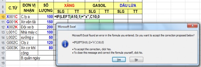 Sử dụng chức năng kiểm tra lỗi công thức Nếu bạn sử dụng Microsoft Word có 10