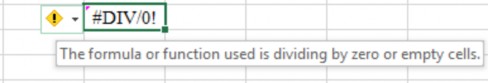  Cách sửa chữa lỗi Khi bạn chọn cái ô có dấu hiệu báo lỗi Excel hiển 12