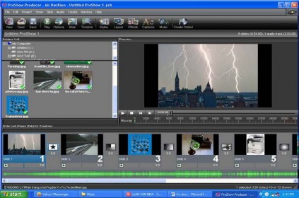 Hình 1 17 Cửa sổ làm việc của ProShow Producer 1 4 5 9 Sothink Swf Decomplier Đây là 10