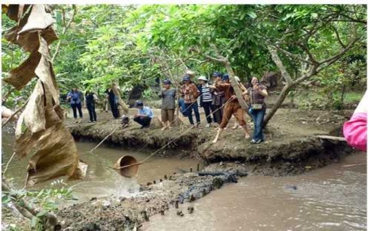 Trường Đại học Kinh tế Huế Tát mương bắt cá Trường Đại học Kinh tế 8