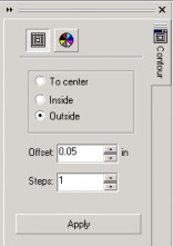  Nhấp Effect Contour Vào Contour step để tạo đường viền Các tuỳ chọn 16