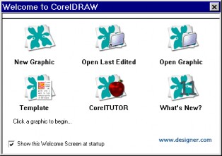  New Graphic Tạo một cửa sổ mới để thiết kế hình ảnh đồ hoạ Open 3