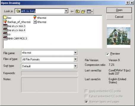 Lưu tập tin Vào menu File Save as Điền hoặc nhấp chọn lựa vào các ô 3