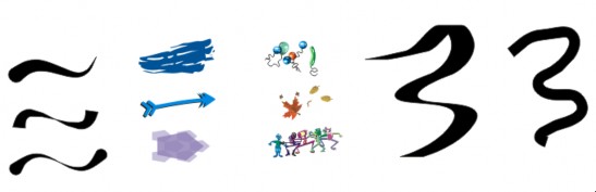 Preset Brush Sprayer Calligraphic Pressure Công cụ Interactive Connector Chọn công cụ 6