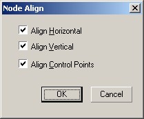  Nhấp vào biểu tượng Align Nodes Align Horizontal canh theo trục ngang Align 9