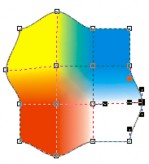  Nhấp vào màu tô Trên thanh Property chọn Curve smooth tạo độ trơn cho 4