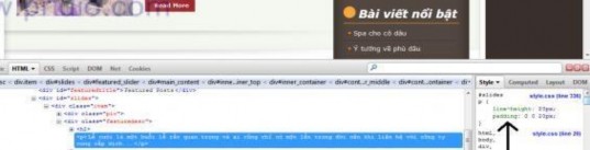 Bước 9 Khi thấy hợp lý vớí thay đổi đó thì bạn truy cập Appareance Editor 22